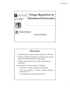 Voltage Regulation theory