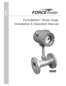 Niagara ForceMeter Manual