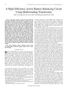 A High-Efficiency Active Battery