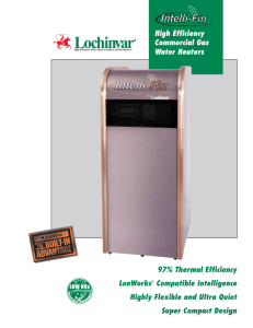 High Efficiency Commercial Gas Water Heaters 97% Thermal