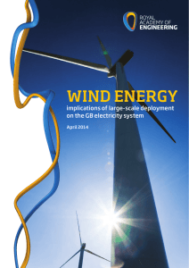 Wind energy - Royal Academy of Engineering