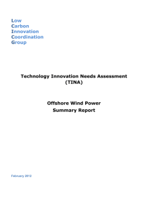 (TINA) Offshore Wind Power Summary Report