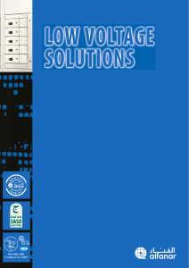 LOW VOLTAGE SOLUTIONS