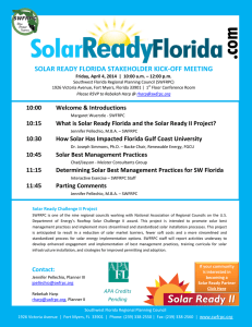 Agenda - Solar Ready Florida