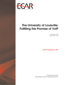 University of Louisville: Fulfilling the Promise of VoIP