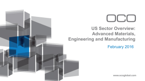 US Sector Overview: Advanced Materials, Engineering and