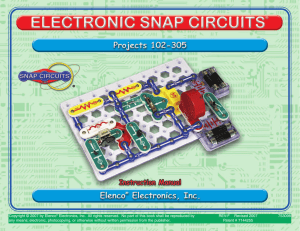 Snap Circuits Projects 102-305