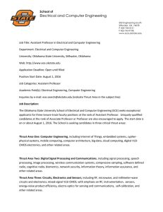 Assistant Professor in Electrical and Computer Engineering