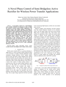 A Novel Phase Control of Semi Bridgeless Active Rectifier for