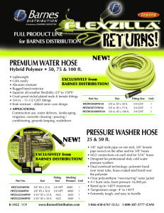 PrEssUrE WasHEr HosE PrEMIUM WatEr HosE