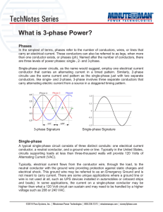 TECHNOTES What is 3-phase
