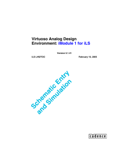 Virtuoso Analog Design Environment