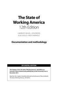 Documentation - State of Working America