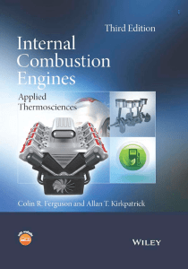 Internal Combustion Engines: Applied Thermosciences: Third Edition