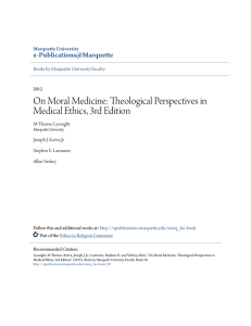 On Moral Medicine: Theological Perspectives in Medical Ethics, 3rd