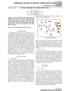 attack graph analysis using -ns2 - IJIERT