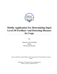 Mobile application - BRAC University Institutional Repository