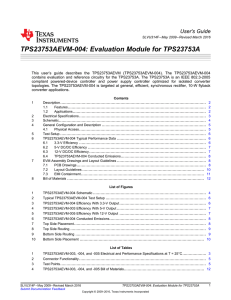 TPS23753AEVM-004: Evaluation Module for TPS23753A.. (Rev. F)