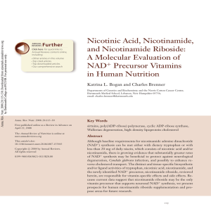 Nicotinic Acid, Nicotinamide, and Nicotinamide