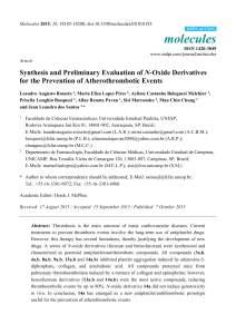 Synthesis and Preliminary Evaluation of N
