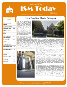 ISM East Masjid - Islamic Society of Milwaukee