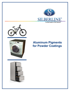 Aluminum Pigments for Powder Coatings