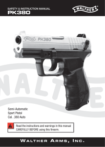 PK380 - Walther Arms