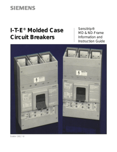 ITE® Molded Case Circuit Breakers