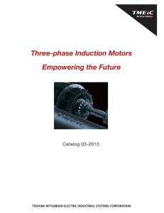 Three-phase Induction Motors Empowering the Future