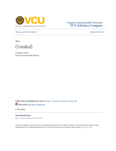 PDF - VCU Scholars Compass - Virginia Commonwealth University