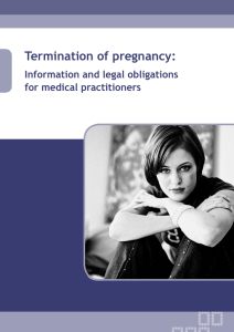 Termination of pregnancy