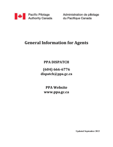 General Information for Agents