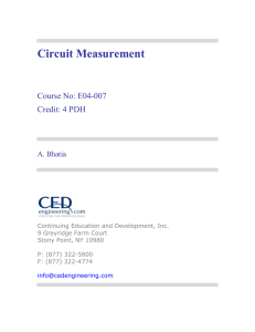 Circuit Measurement