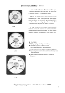 § Wide Angle METER §