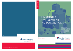 Community Development and Public Policy