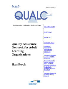 Quality Assurance Network for Adult Learning Organisations