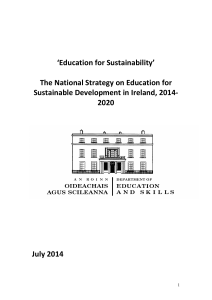 National Strategy on Education for Sustainable Development