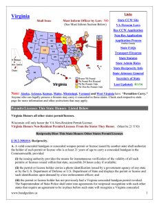 Virginia - Handgunlaw.us