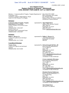 Montrey v. Commonwealth of Virginia, Virginia