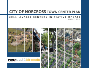 CITY OF NORCROSS TOWN CENTER PLAN