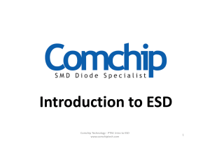 Introduction to ESD - Comchip Technology