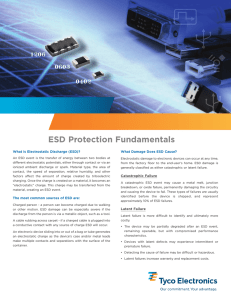 ESD Protection Fundamentals