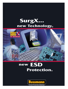 SurgX ESD Protection