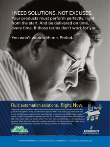 Fluid automation solutions. Right. Now.