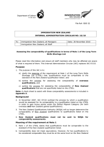 IAC 10-18 - Immigration New Zealand