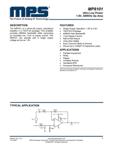 MP8101 - Monolithic Power System