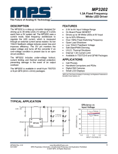 MP3202 - Monolithic Power System