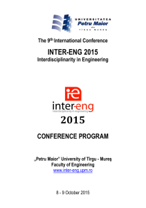 Final program can be found here - Inter