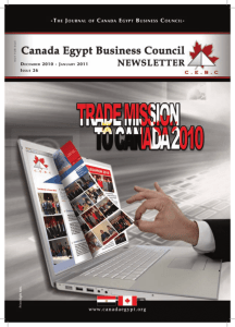 CEBC Event - Canada Egypt Business Council