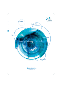 inspiring minds - Informatics Education